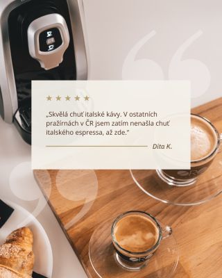 Děkujeme za všechny vaše krásné recenze! Vaše slova nás ženou dál a potvrzují, že káva dává smysl, když ji sdílíme. Jsme...