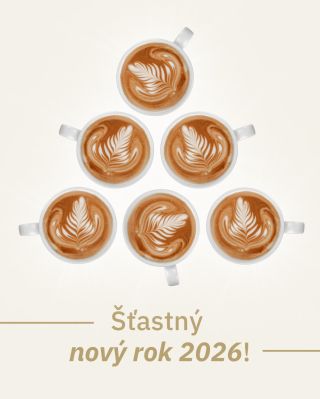 Ať je váš rok 2026 plný radosti, zdraví, inspirace a skvělých šálků kávy. Děkujeme, že jste s námi – vážíme si každé...